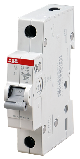 ABB SJ201-C50, 50A 1P MCB